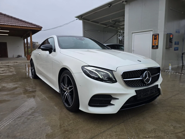 Mercedes-Benz E 220 4MATIC - AMG - Обдухване - BURMESTER - автомобили, коли, обяви за нови и употребявани 1