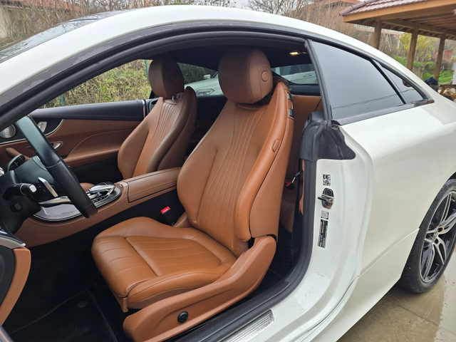 Mercedes-Benz E 220 4MATIC - AMG - Обдухване - BURMESTER - автомобили, коли, обяви за нови и употребявани 9