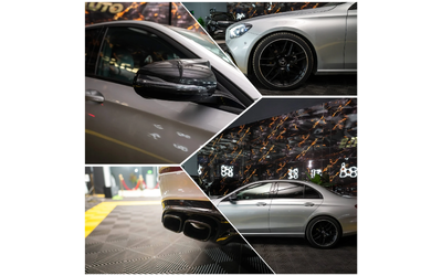 Mercedes-Benz E 220 D FULL AMG LINE FACELIFT BURMEISTER ЛИЗИНГ 100% - автомобили, коли, обяви за нови и употребявани 16