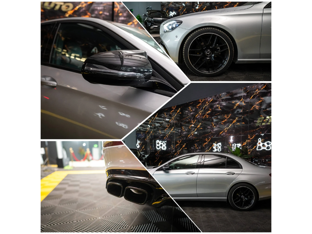 Mercedes-Benz E 220 D FULL AMG LINE FACELIFT BURMEISTER ЛИЗИНГ 100% - автомобили, коли, обяви за нови и употребявани 16