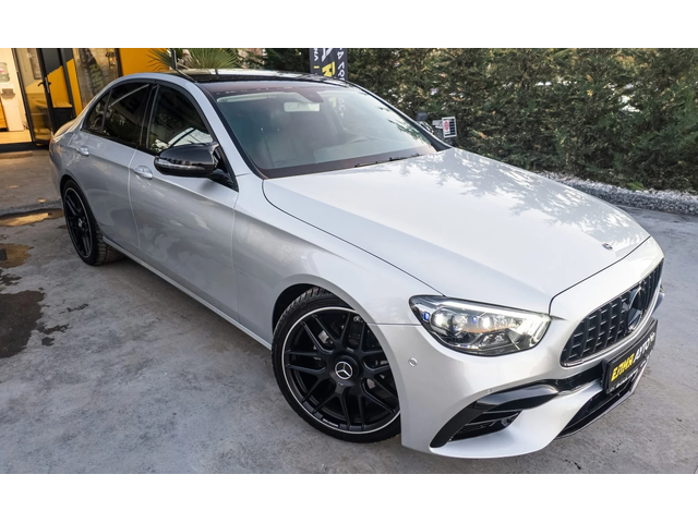 Mercedes-Benz E 220 D FULL AMG LINE BURMEISTER ЛИЗИНГ 100% - автомобили, коли, обяви за нови и употребявани 1