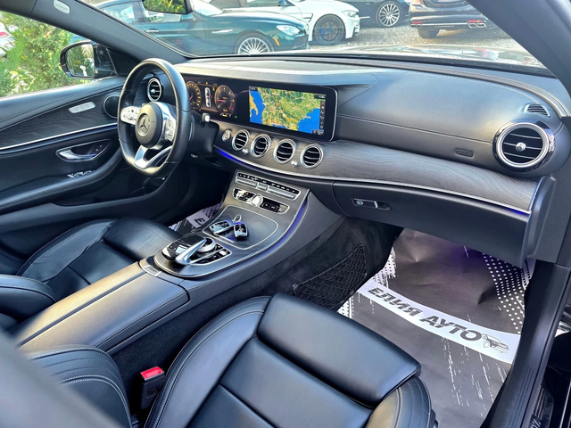 Mercedes-Benz E 220 D FULL AMG LINE ПАНОРАМА TOP ЛИЗИНГ 100% - автомобили, коли, обяви за нови и употребявани 13