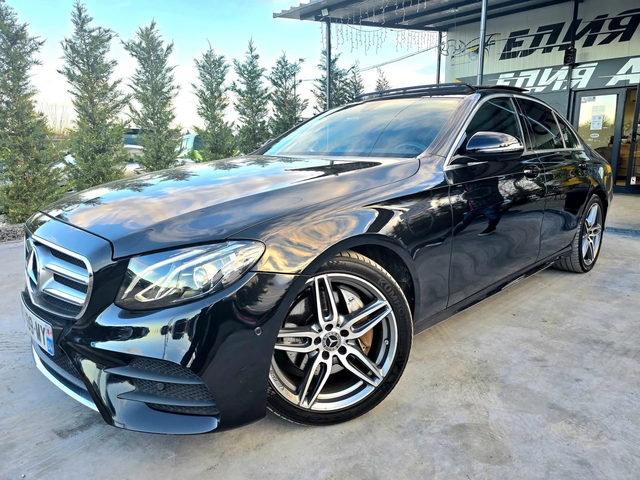 Mercedes-Benz E 220 D FULL AMG LINE ПАНОРАМА TOP ЛИЗИНГ 100% - автомобили, коли, обяви за нови и употребявани 3