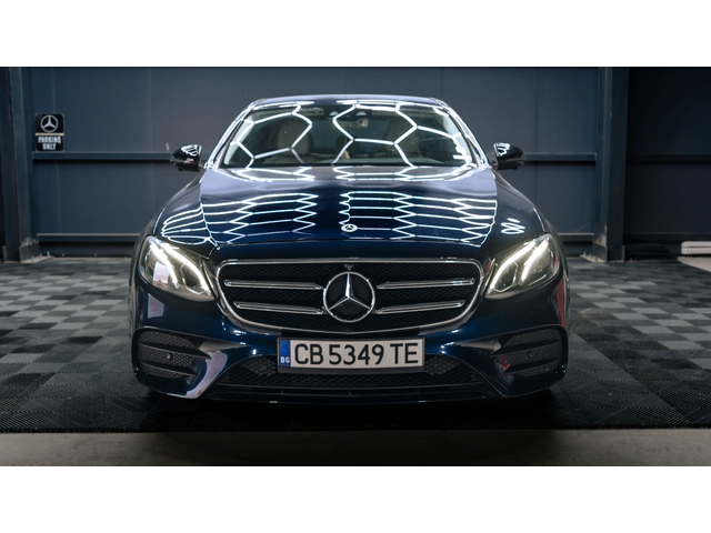 Mercedes-Benz E 220 * 4Matic* 360* lane assist* лизинг* AMG Line - автомобили, коли, обяви за нови и употребявани 0