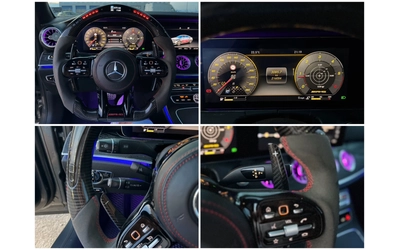 Mercedes-Benz E 220 d= Coupe= AMG= Distronic= HUD= Burmester= 360* Cam - автомобили, коли, обяви за нови и употребявани 14