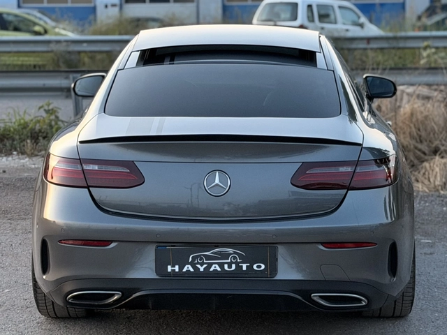 Mercedes-Benz E 220 d= Coupe= AMG= Distronic= HUD= Burmester= 360* Cam - автомобили, коли, обяви за нови и употребявани 5