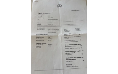 Mercedes-Benz E 220 CDI-Сервизна исторя Лизинг през Уникредит по 299ев - автомобили, коли, обяви за нови и употребявани 14