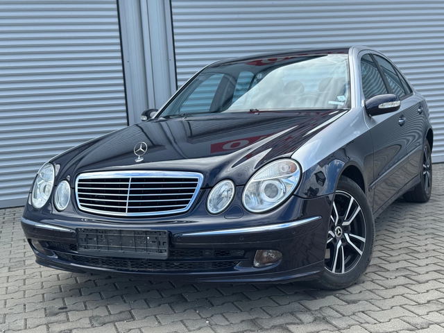 Mercedes-Benz E 270 2, 7cdi 177ps, кожа, мулти, темпо, авто, климатрон - автомобили, коли, обяви за нови и употребявани 0