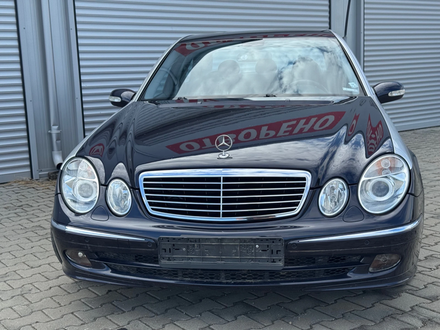Mercedes-Benz E 270 2, 7cdi 177ps, кожа, мулти, темпо, авто, климатрон - автомобили, коли, обяви за нови и употребявани 1