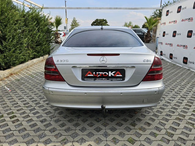 Mercedes-Benz E 270 2.7CDI-177кс= АВТОМАТ= ШИБЕДАХ= КСЕНОН - автомобили, коли, обяви за нови и употребявани 3
