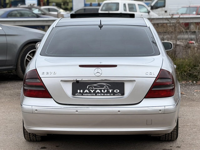 Mercedes-Benz E 270 CDI= AVANTGARDE= XENON= ANDROID= - автомобили, коли, обяви за нови и употребявани 5