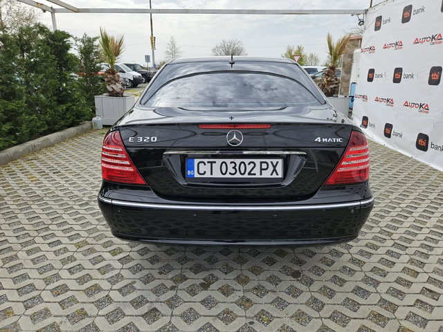 Mercedes-Benz E 320 3.2i-224кс= АВТОМАТ= 4Х4= ОБДУХВАНЕ= ШИБЕДАХ - автомобили, коли, обяви за нови и употребявани 3