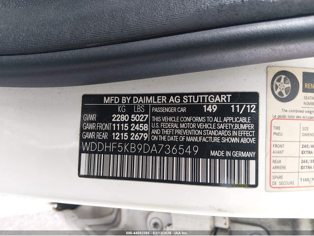 Mercedes-Benz E 350 3.5L V-6 DI, DOHC, VVT, 302HP Rear Wheel Drive - автомобили, коли, обяви за нови и употребявани 8