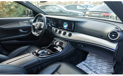 Mercedes-Benz E 350 D 4 MATIC FULL AMG LINE ПАНОРАМА ЛИЗИНГ 100% - автомобили, коли, обяви за нови и употребявани 13