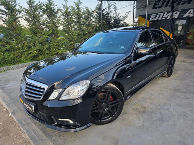 Mercedes-Benz E 350 D MEGA FULL AMG LINE ПАНОРАМА ЛИЗИНГ 100% - автомобили, коли, обяви за нови и употребявани 1