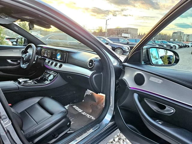 Mercedes-Benz E 350 D MEGA FULL AMG PACK ПАНОРАМА ЛИЗИНГ 100% - автомобили, коли, обяви за нови и употребявани 12
