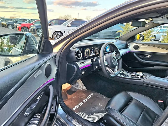 Mercedes-Benz E 350 D MEGA FULL AMG PACK ПАНОРАМА ЛИЗИНГ 100% - автомобили, коли, обяви за нови и употребявани 8
