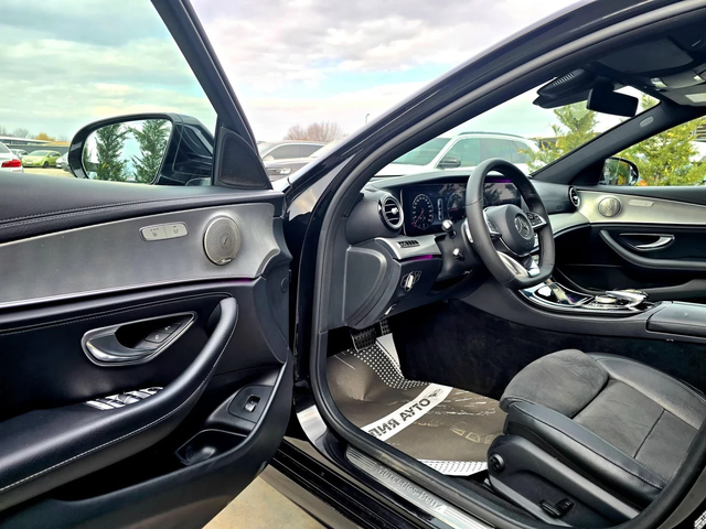 Mercedes-Benz E 350 D 4MATIC FULL AMG PACK ЛИЗИНГ 100% - автомобили, коли, обяви за нови и употребявани 10