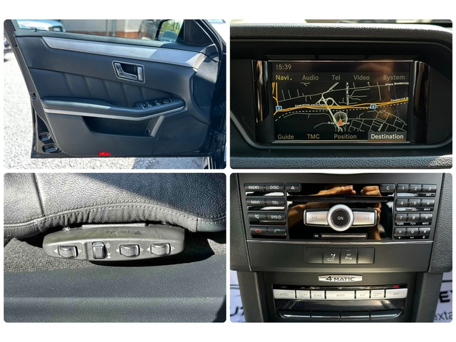 Mercedes-Benz E 350 3.0CDI 231HP 4MATIC NAVI EURO5A - автомобили, коли, обяви за нови и употребявани 14