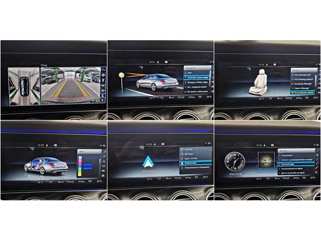 Mercedes-Benz E 350 AMG/МАСАЖ/DISTR/PANO/360CAM/CAR PLAY/ОБДУХ/HUD/LIZ - автомобили, коли, обяви за нови и употребявани 13