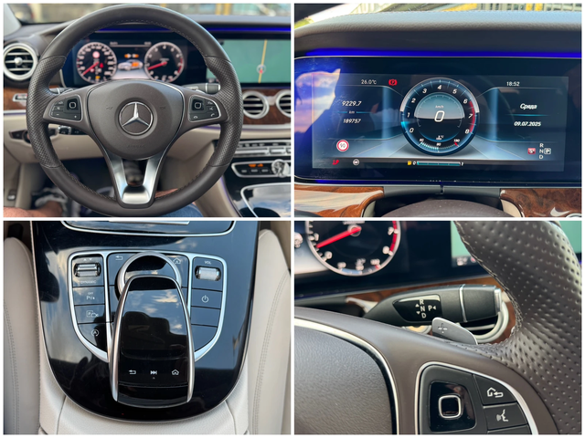 Mercedes-Benz E 400 I= 4MATIC= BRABUS= HUD= EXCLUSIVE= DESIGNO= - автомобили, коли, обяви за нови и употребявани 14