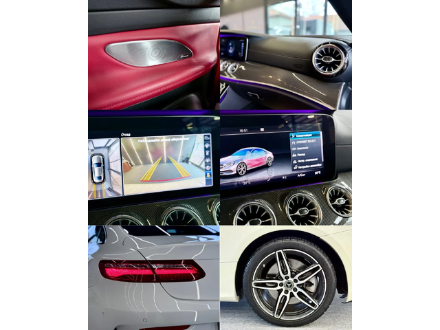 Mercedes-Benz E 400 Coupe* 4M* AMG* Burmester* Обдух* Подгреви* Лизинг - автомобили, коли, обяви за нови и употребявани 16