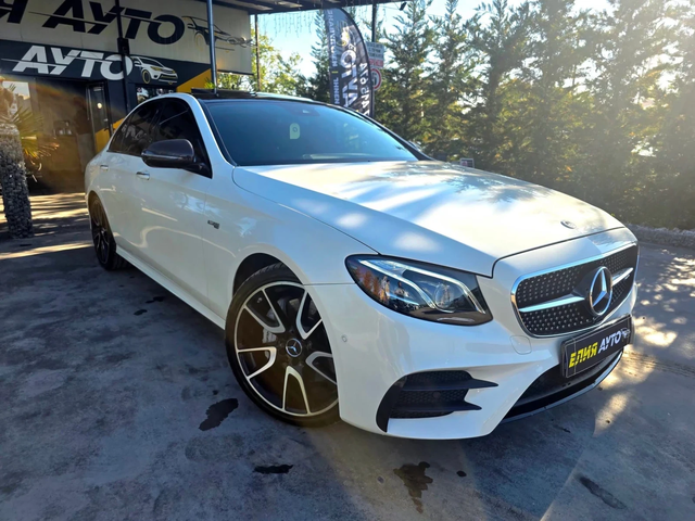 Mercedes-Benz E 43 AMG 9G TRONIC FULL CARBON СЕРВИЗНА ИСТОРИЯ ЛИЗИНГ 100% - автомобили, коли, обяви за нови и употребявани 1