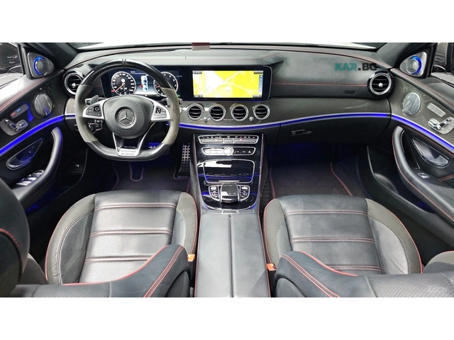 Mercedes-Benz E 43 AMG 4MATIC* DISTRONIC* 360* КАМЕРА* HUD* ОБДУХ* - автомобили, коли, обяви за нови и употребявани 4