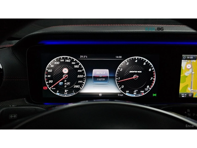 Mercedes-Benz E 43 AMG 4MATIC* DISTRONIC* 360* КАМЕРА* HUD* ОБДУХ* - автомобили, коли, обяви за нови и употребявани 6