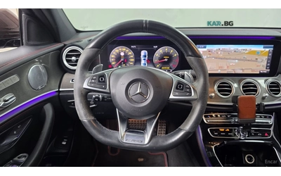 Mercedes-Benz E 43 AMG 4MATIC* HUD* КОЖА* ОБДУХВ* ПАНО* НАВИ - автомобили, коли, обяви за нови и употребявани 10