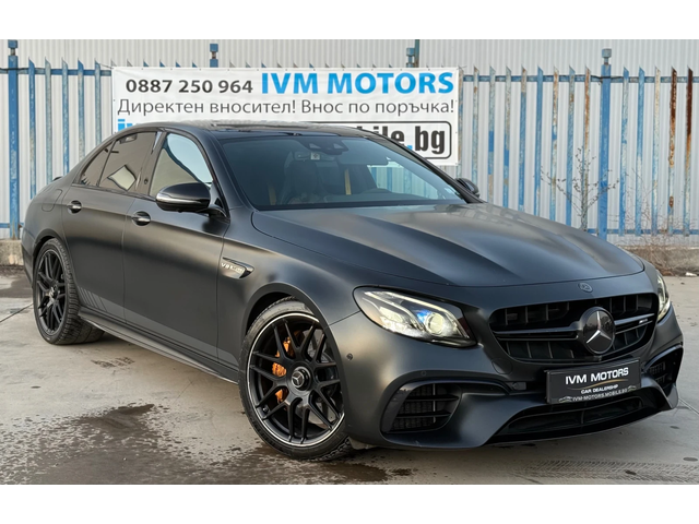 Mercedes-Benz E 63 AMG S* EDITION ONE* CARBON* CERAMIC* VIRTUAL* - автомобили, коли, обяви за нови и употребявани 0