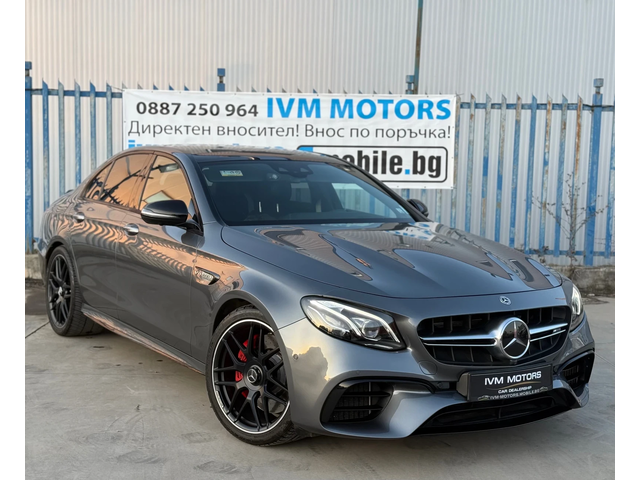 Mercedes-Benz E 63 AMG S* 4MATIC+ * BURMESTER* PANO* 360* - автомобили, коли, обяви за нови и употребявани 0