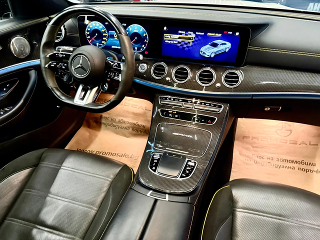 Mercedes-Benz E 63 AMG S* 4Matic* Burm* Панорама* Лизинг - автомобили, коли, обяви за нови и употребявани 11
