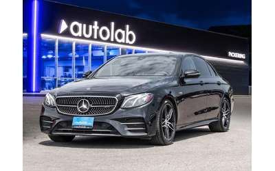 mercedes-benz-e-class-amg-e-43-4matic-sedan-twin-turbo-v6-pano-roof-all-wheel-drive - 0