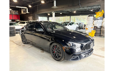 mercedes-benz-e-class-amg-e-63-s-4matic-sedan-xtremely-low-kms-11-dealer-service-recs-850-hp-all-wheel-drive - 1