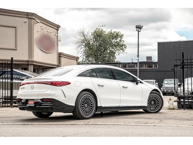 Mercedes-Benz EQS 450+ / AMG PKG / BURMESTER / АВТО КРЕДИТ - автомобили, коли, обяви за нови и употребявани 4