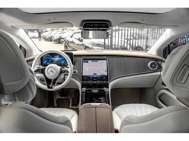 Mercedes-Benz EQS 450+ | AMG PKG | WOOD TRIM | BURMESTER | - автомобили, коли, обяви за нови и употребявани 10