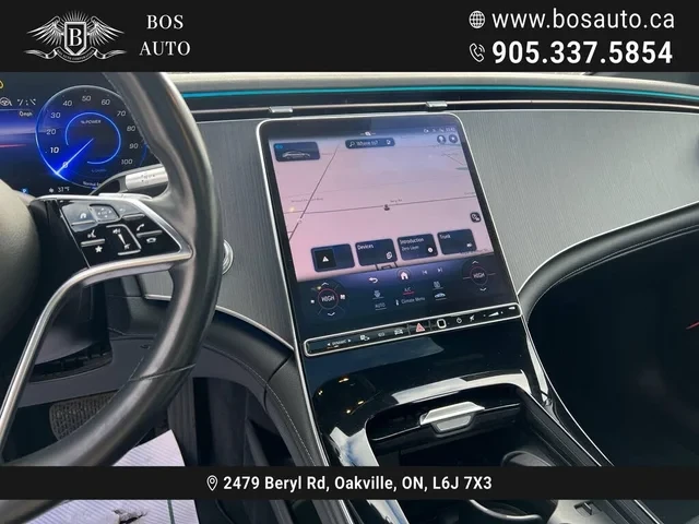 Mercedes-Benz EQS BURMESTER* 450+ * ПАНО* - автомобили, коли, обяви за нови и употребявани 8