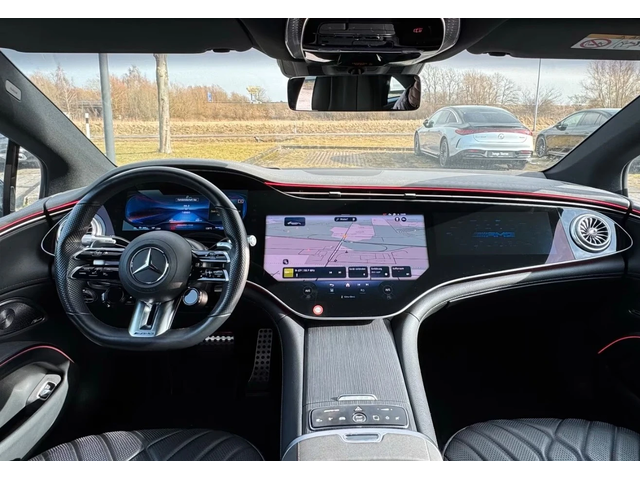 Mercedes-Benz EQS 53AMG 4M* Burmester* Widescreen* TV* 360 - автомобили, коли, обяви за нови и употребявани 9