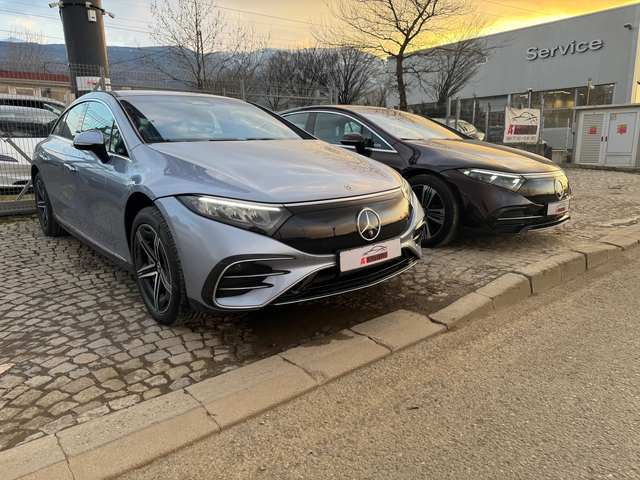 Mercedes-Benz EQS 450 /Panorama/360/Kamera/Ambiente - автомобили, коли, обяви за нови и употребявани 10