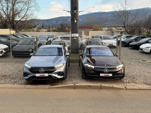 Mercedes-Benz EQS 450 /Panorama/360/Kamera/Ambiente - автомобили, коли, обяви за нови и употребявани 12