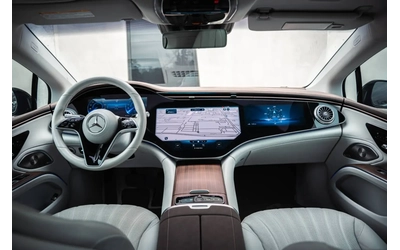 Mercedes-Benz EQS 580 - автомобили, коли, обяви за нови и употребявани 9
