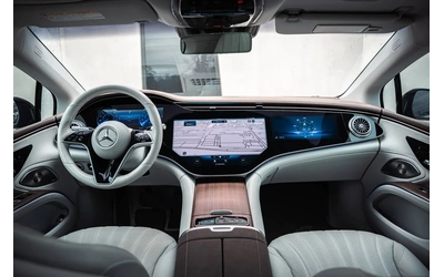 Mercedes-Benz EQS 580* AMG* ПОДГРЕВ* ОБДУХВАНЕ* ПАНО* 360* FULL* - автомобили, коли, обяви за нови и употребявани 9