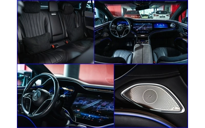 Mercedes-Benz EQS 450+ ГАРАНЦИЯ * Hyperscreen* Burmester* Airmatic - автомобили, коли, обяви за нови и употребявани 14
