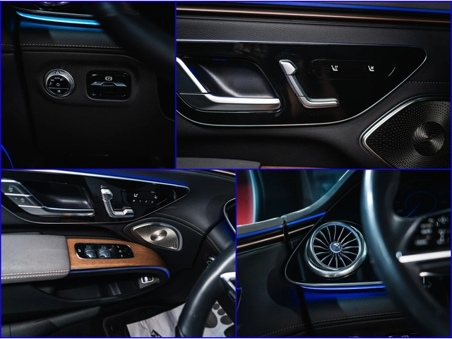 Mercedes-Benz EQS 450+ ГАРАНЦИЯ * Hyperscreen* Burmester* Airmatic - автомобили, коли, обяви за нови и употребявани 15