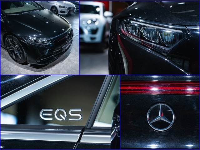 Mercedes-Benz EQS 450+ ГАРАНЦИЯ * Hyperscreen* Burmester* Airmatic - автомобили, коли, обяви за нови и употребявани 8