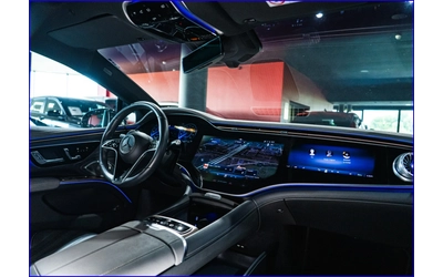 Mercedes-Benz EQS 450+ ГАРАНЦИЯ * Hyperscreen* Burmester* Airmatic - автомобили, коли, обяви за нови и употребявани 9