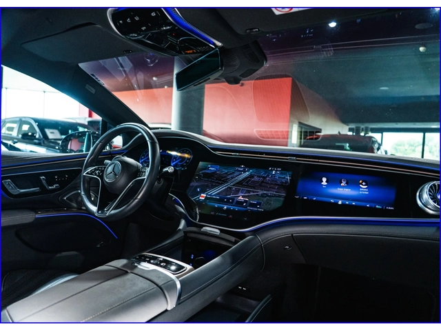 Mercedes-Benz EQS 450+ ГАРАНЦИЯ * Hyperscreen* Burmester* Airmatic - автомобили, коли, обяви за нови и употребявани 9