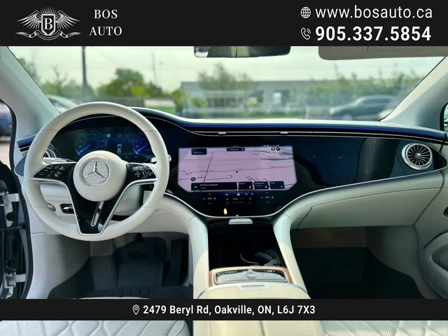Mercedes-Benz EQS EQS 580 4MATIC Sedan All Wheel Drive - автомобили, коли, обяви за нови и употребявани 12