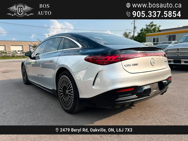 Mercedes-Benz EQS EQS 580 4MATIC Sedan All Wheel Drive - автомобили, коли, обяви за нови и употребявани 2